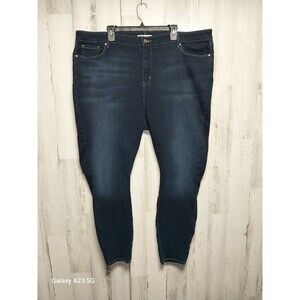 Levi’s Signature Gold Mid Rise Skinny Stretch Blue Jeans Women’s Size 26L